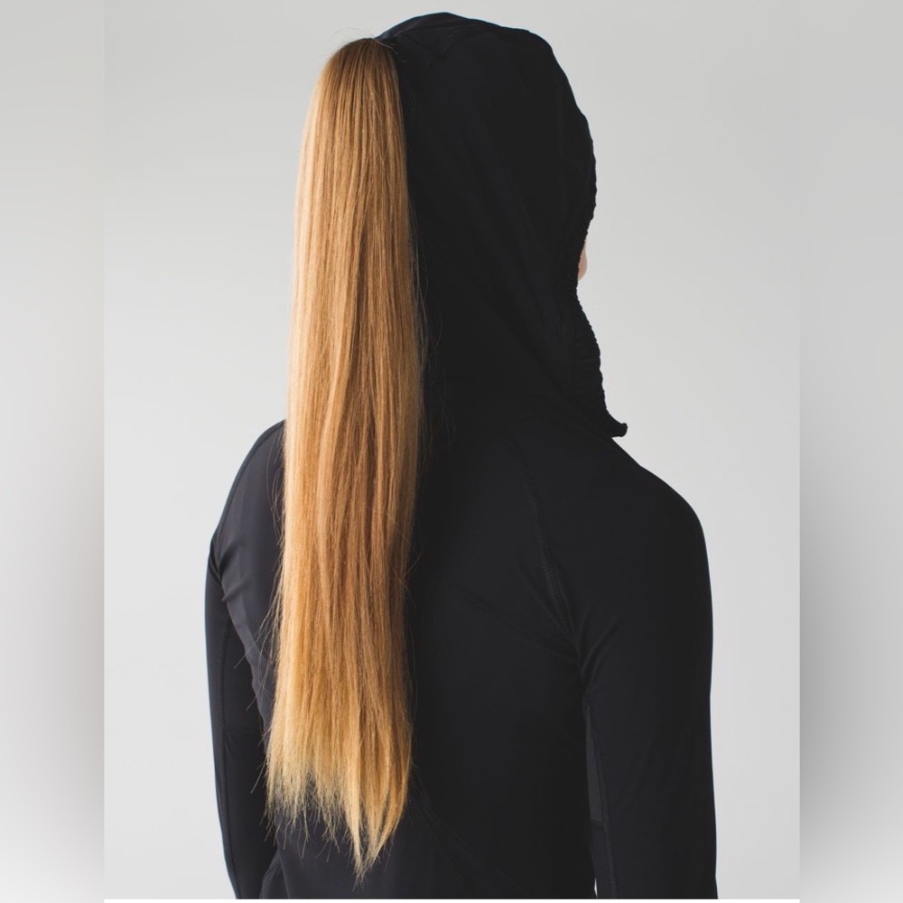 Lululemon Water Bound Black Hoodie Size: 8 RARE - Picture 13 of 15
